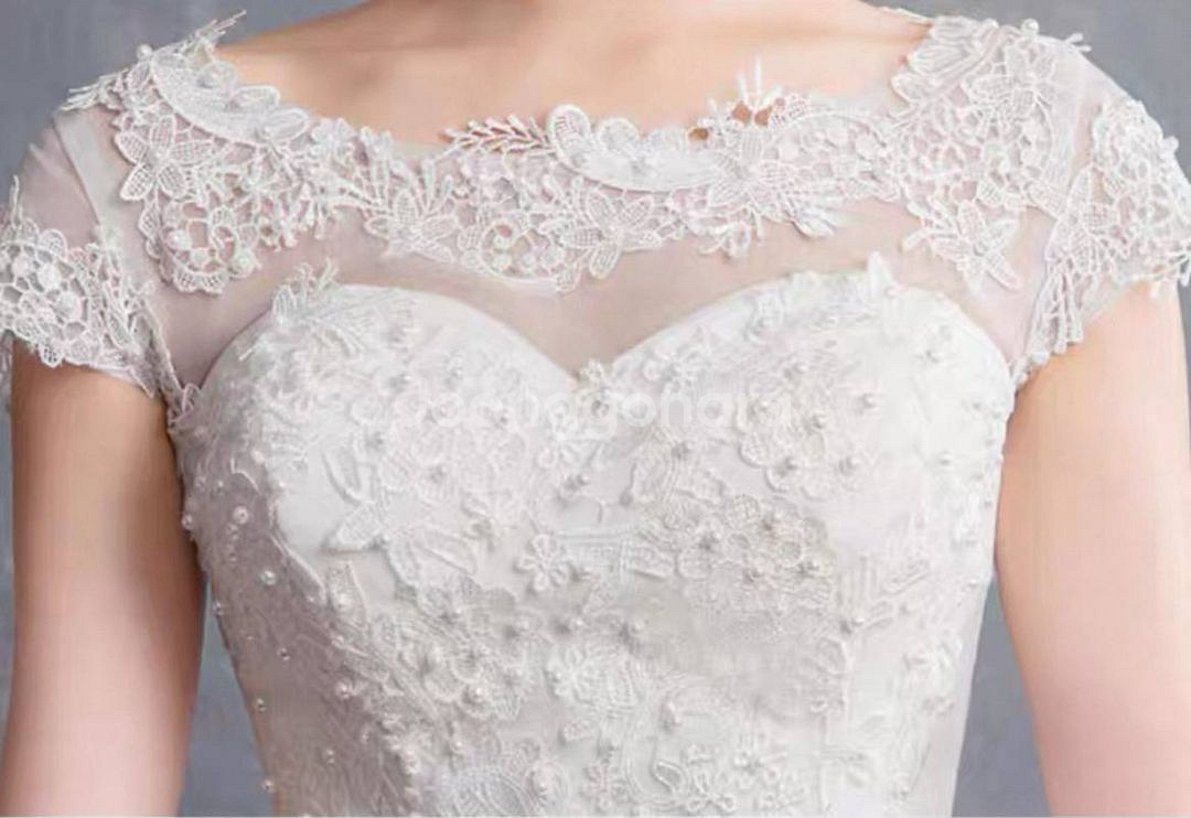 웨딩드레스 볼드라인 XL--2