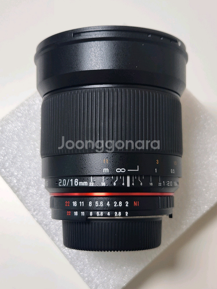 삼양 F2.0 16mm MF 니콘마운트--0