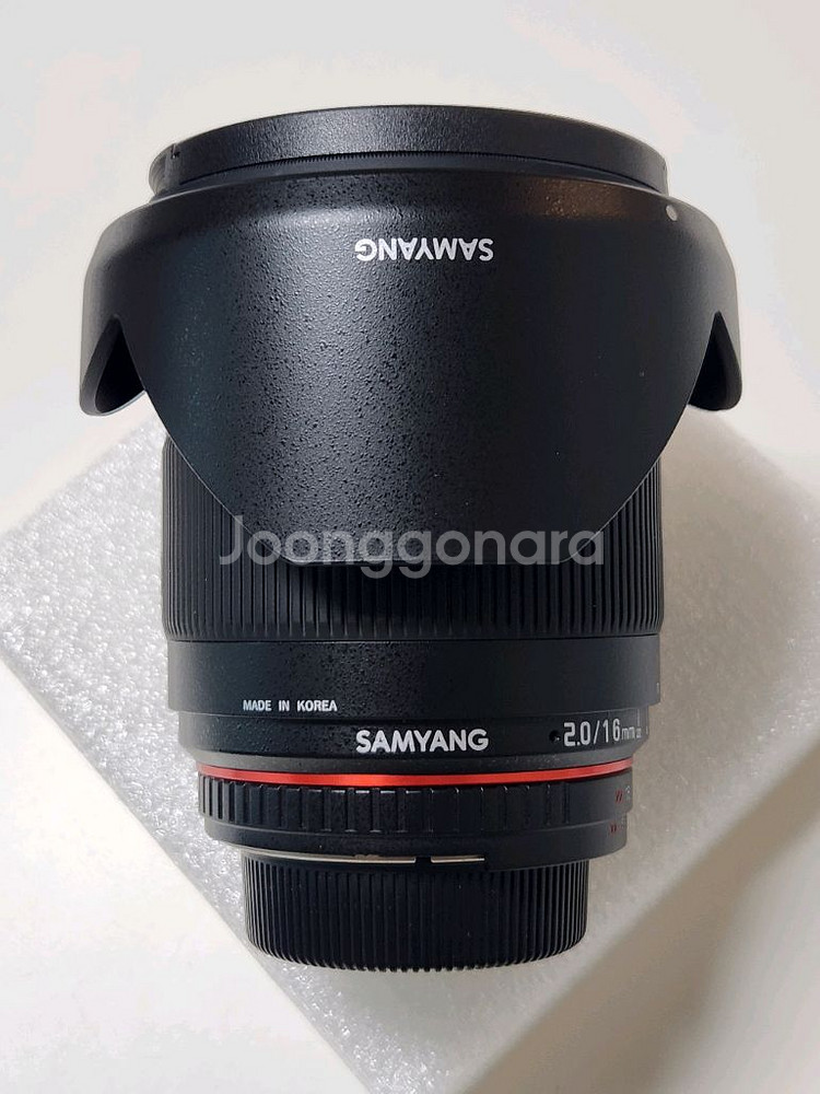 삼양 F2.0 16mm MF 니콘마운트--2
