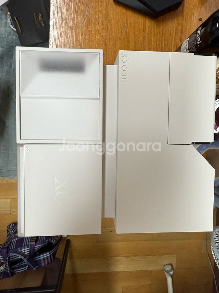 엑스블룸 스튜디오 커피머신 화이트--1