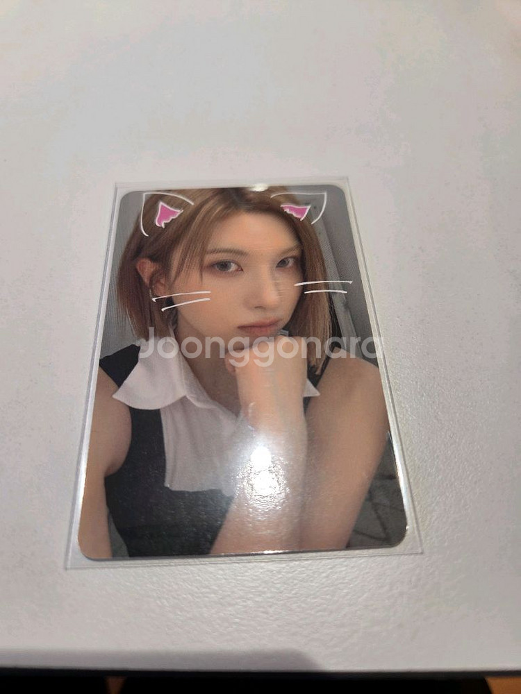 엔믹스 애플뮤직 럭드 포카 교환합니다.--0