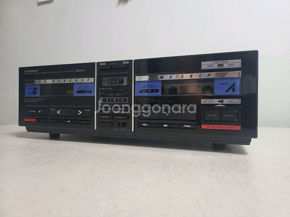 파이오니아 CT-X700W 미니더블데크--1