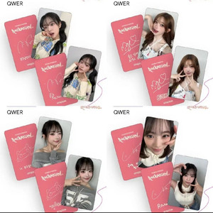 qwer 스내피즘 포카 판매 및 교환