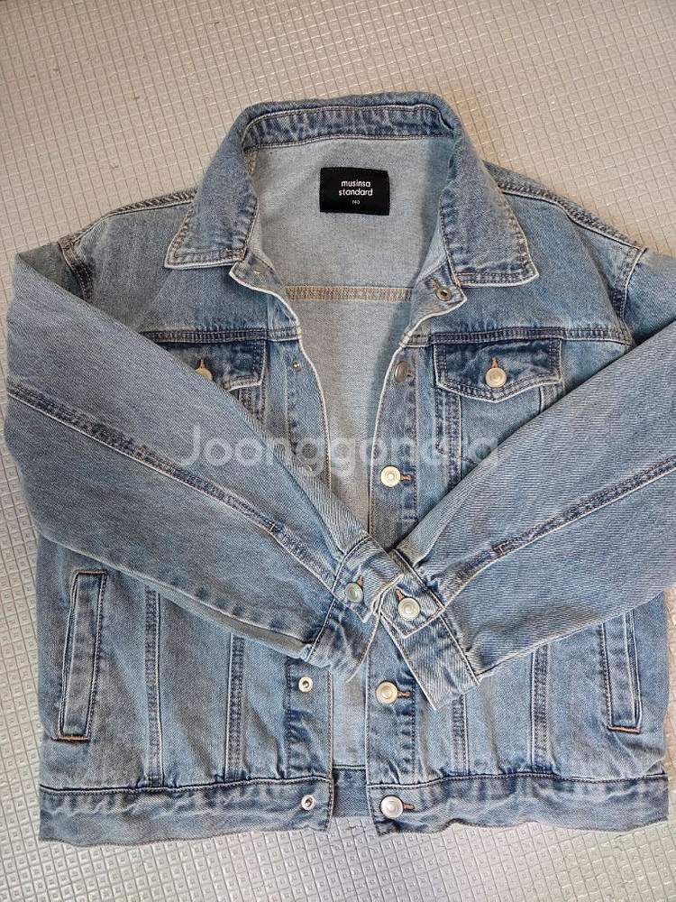 무신사스탠다드 키즈 데님자켓140--0