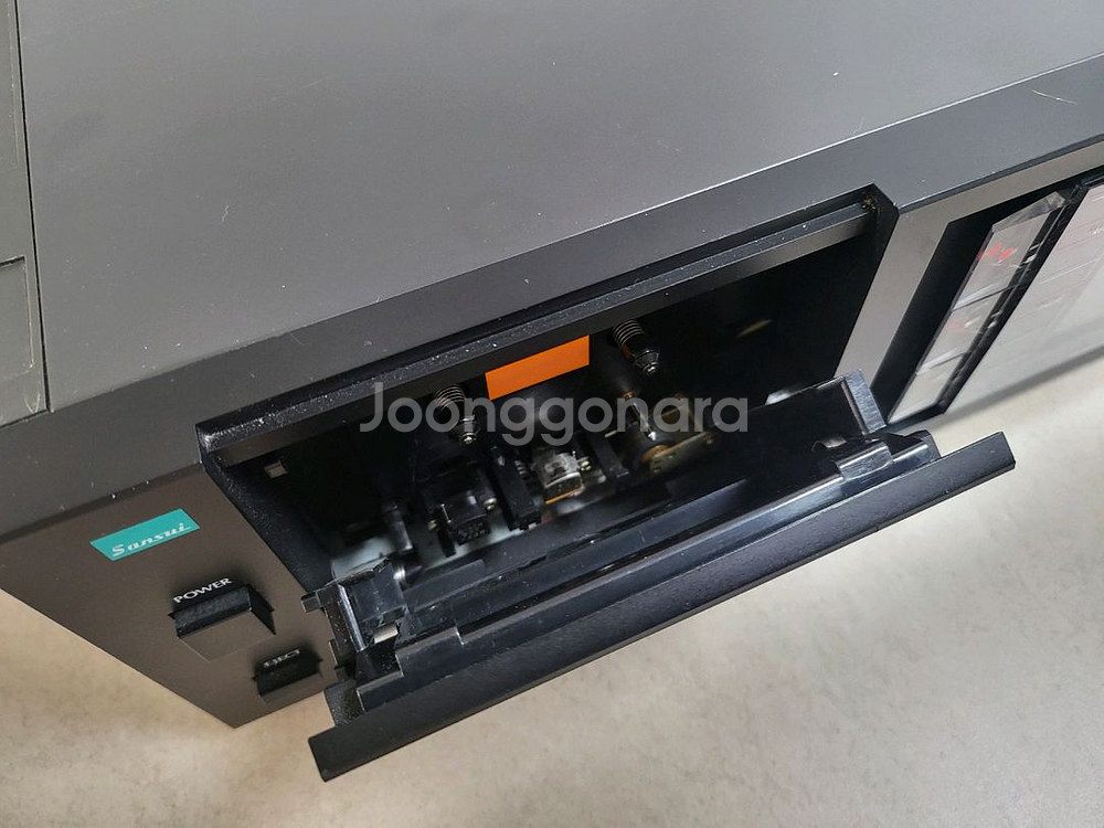 산수이 D-77F 카세트데크--5