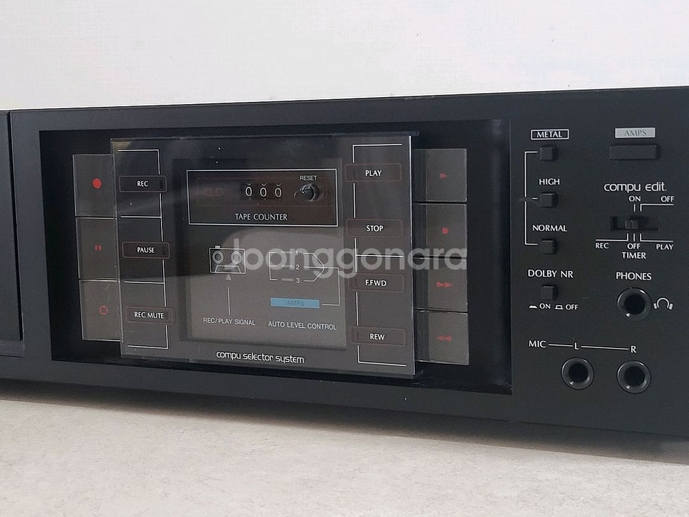 산수이 D-77F 카세트데크--3