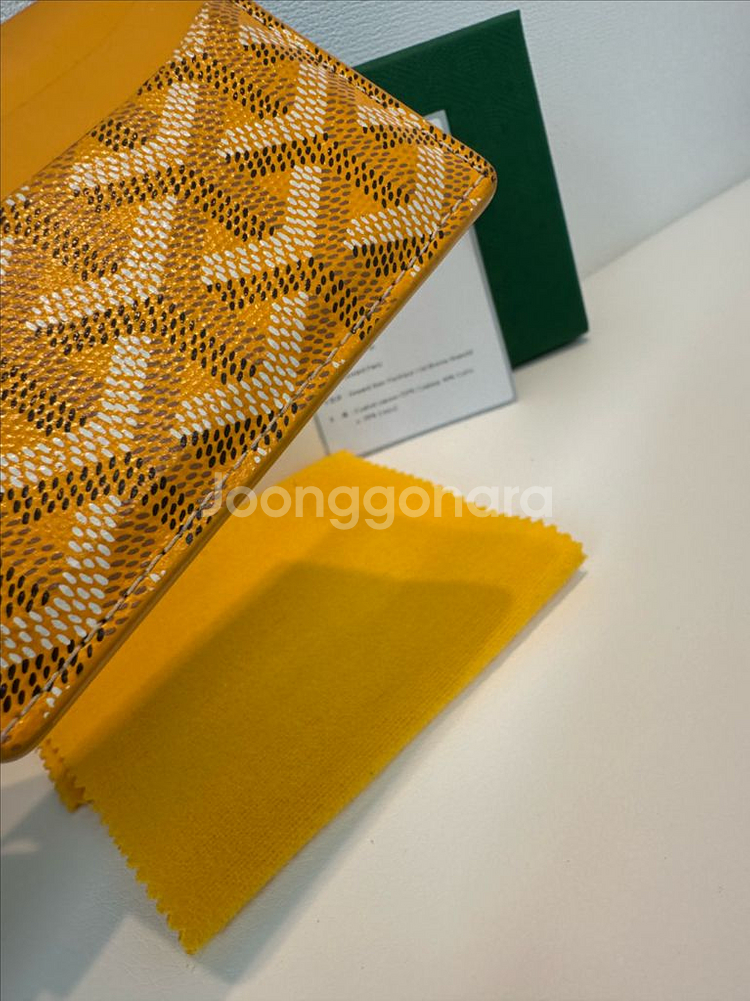 [24FW/백화점] 고야드 스페셜컬러 생쉴피스 옐로우--1