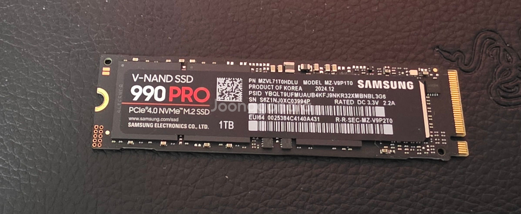 삼성전자 990 PRO M.2 NVMe 1TB--0