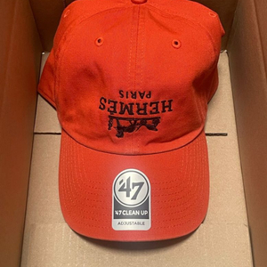 에르메스 주황nptsss 47볼캡