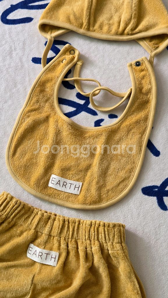 얼쓰 블루머 2(12-24m), 보넷 , 턱받이(빕)--3