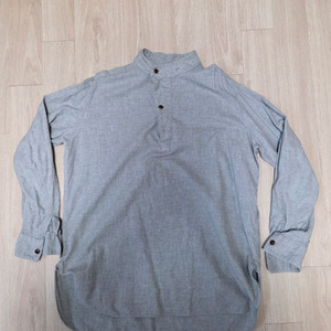 하버색 gray 옥스포드 셔츠 (size : m)