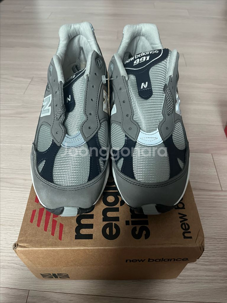 뉴발란스 991 GNA 그레이/네이비 275 새상품--1