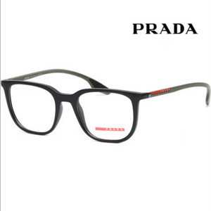 프라다 블랙 뿔테 안경 VPS01Q 1AB-101