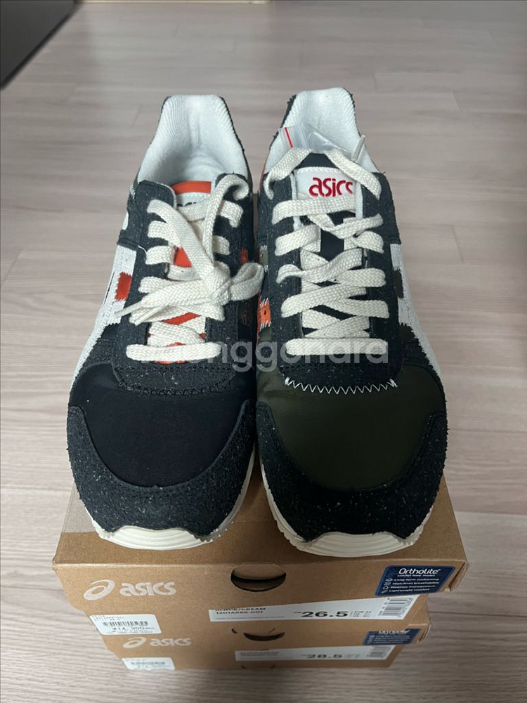 아식스 GT-II 35주년 한정판 (블랙/크림) 265--2