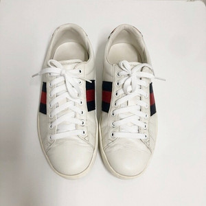 (250사이즈)구찌 정품 에이스 타이거 패치 삼선 스니