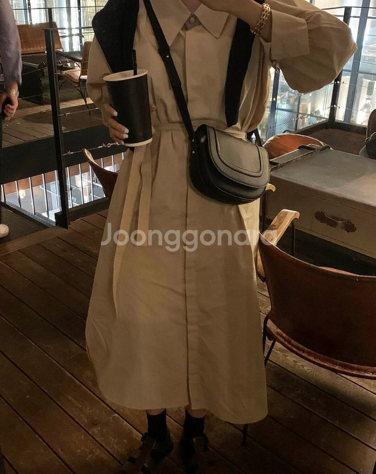 (택포) 트렌치원피스--0