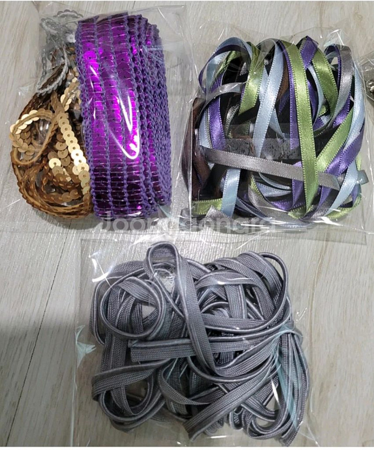 묻지마원단.레이스.리본.코사지.헤어핀.끈등등..--7