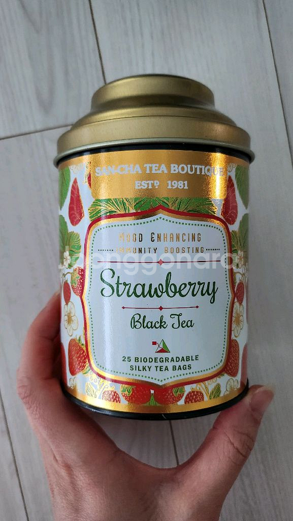 압끼빠산드 산차 스트로베리 블랙티 택포--0