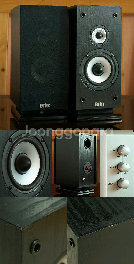 스피커-삼성 써모랩 JVC 브리츠2.1앰프 포함 붐박스--6