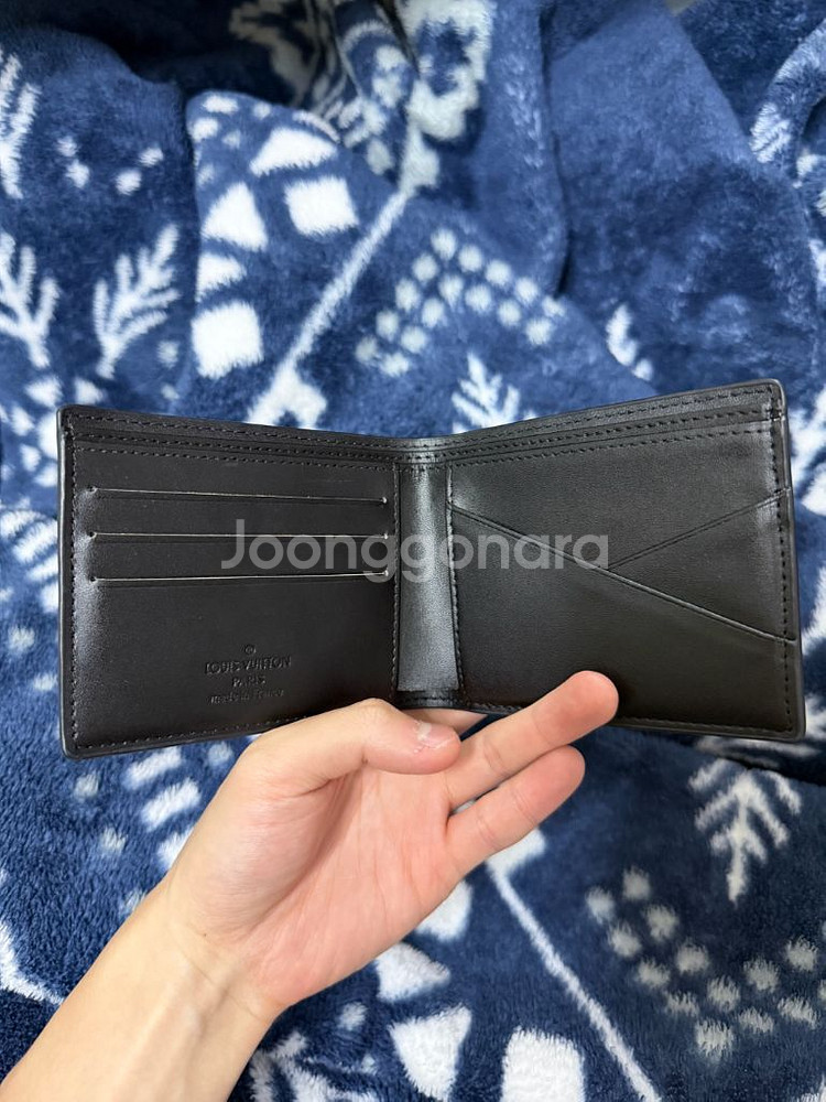 루이비통 반지갑 모노그램 멀티플 남성 지갑 쉐도우--1