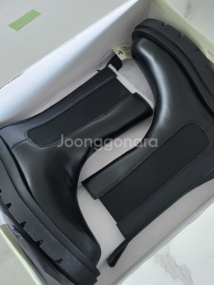 (새상품) 슈펜 첼시 플랫폼 부츠 250--0