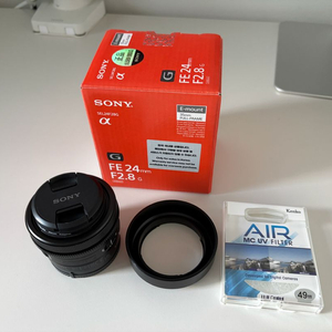 소니 렌즈 FE 24mm F2.8G