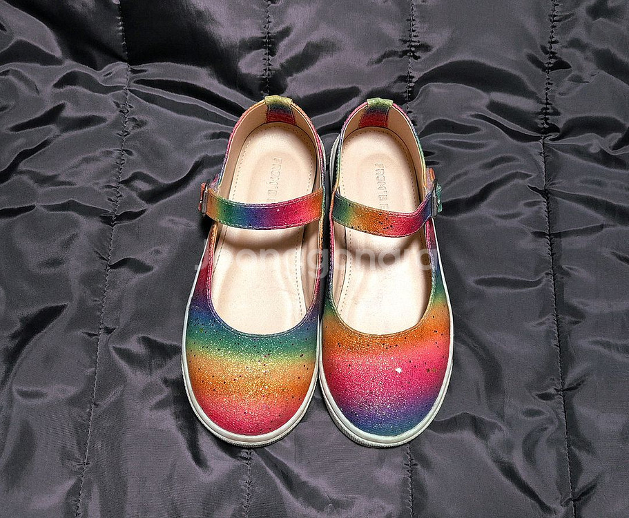 프롬베베 벨라 레인보우 스트랩 슬립온 단화(210)--1