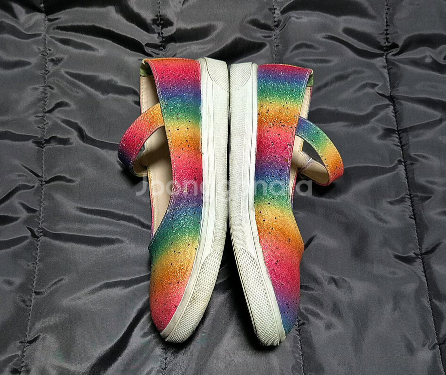 프롬베베 벨라 레인보우 스트랩 슬립온 단화(210)--4