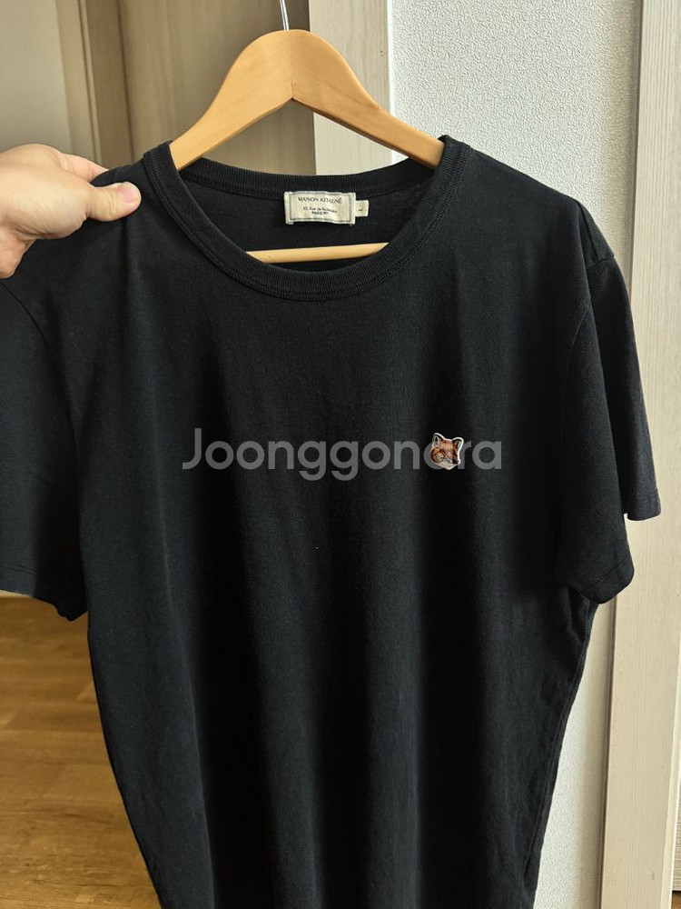 메종키츠네 폭스헤드반팔L--0
