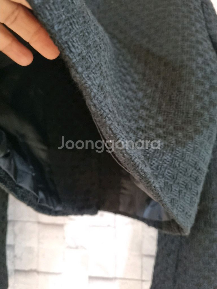 블랙 크롭 트위드자켓--9