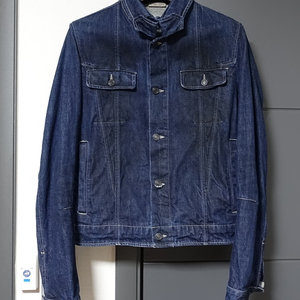 보테가 베네타 디스트레스드 데님 자켓