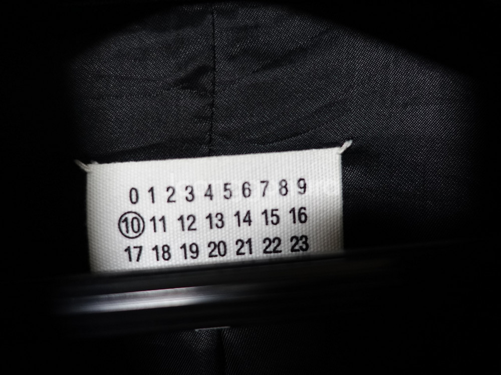 마르지엘라 블랙 해링턴 자켓--3