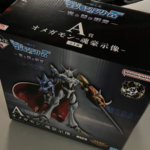 디지몬 제일복권 쿠지 오메가몬 A상 피규어