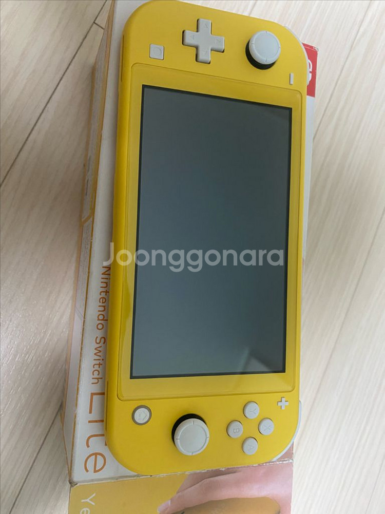 닌텐도 스위치라이트 옐로우 128g--3