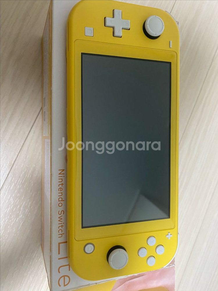 닌텐도 스위치라이트 옐로우 128g--4