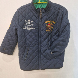 폴로키즈 양면 누빔 자켓점퍼 5사이즈 110.120