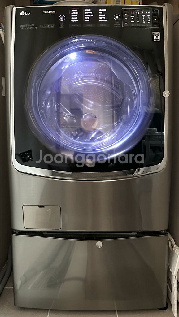 LG 트롬 트윈워시 세탁기 F21VBW--0