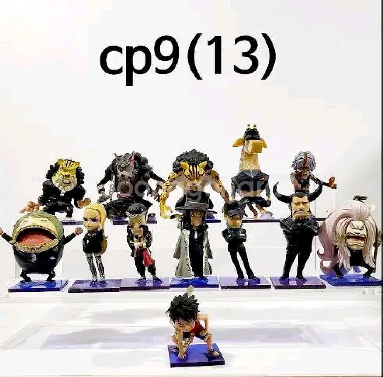 원피스 cp9 피규어 13종세트--0