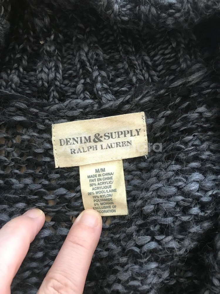데님앤서플라이m 랄프로렌 가디건 니트 (택포)--0