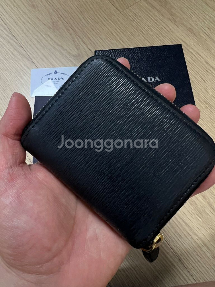 프라다 사피아노 가죽지갑--2