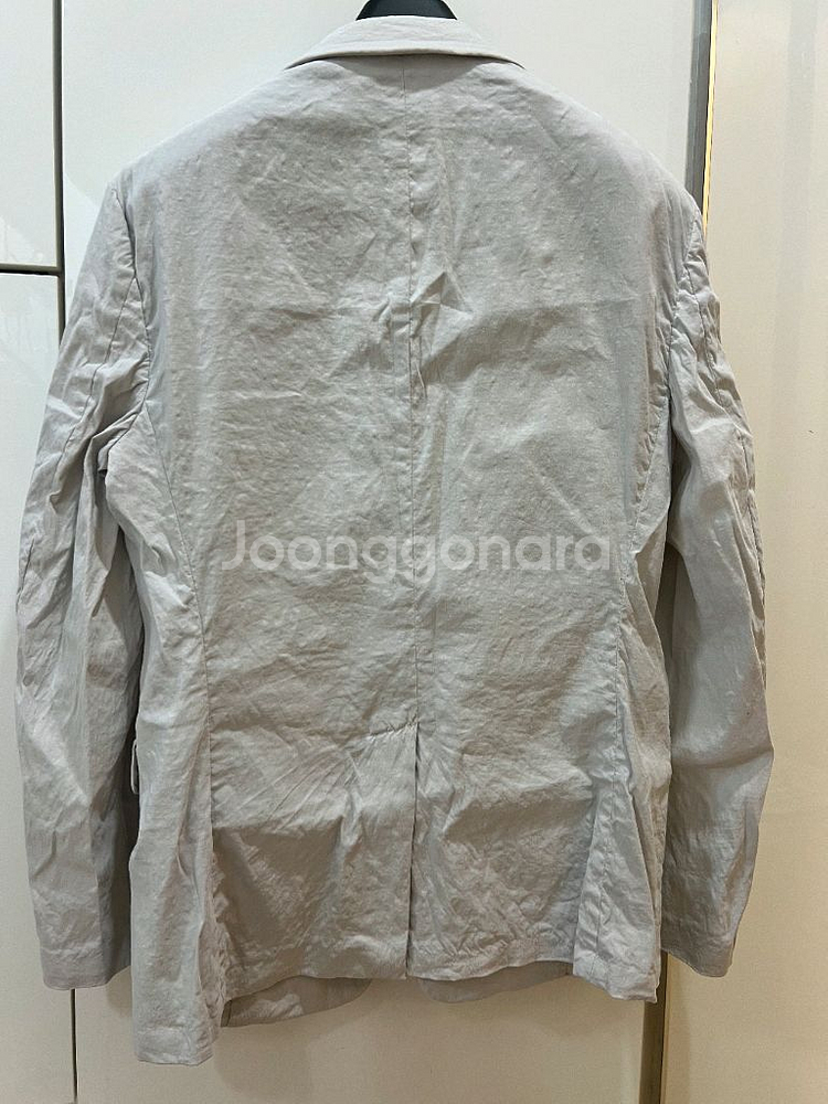 25ss 띠어리 클린턴 린넨자켓 38 (새상품급--1