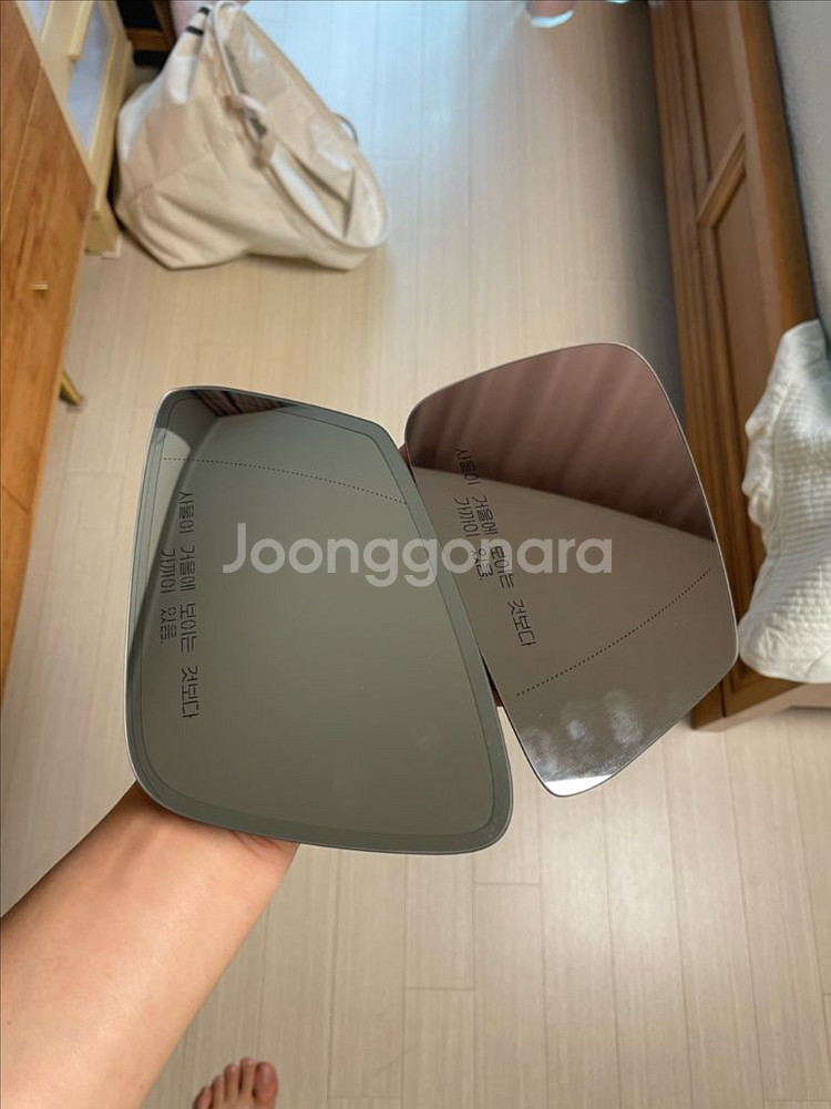 bmw 사이드미러 미러 순정 광각미러--0