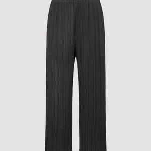 플리츠플리즈 바지 8월 먼슬리 팬츠 챠콜 5사이즈