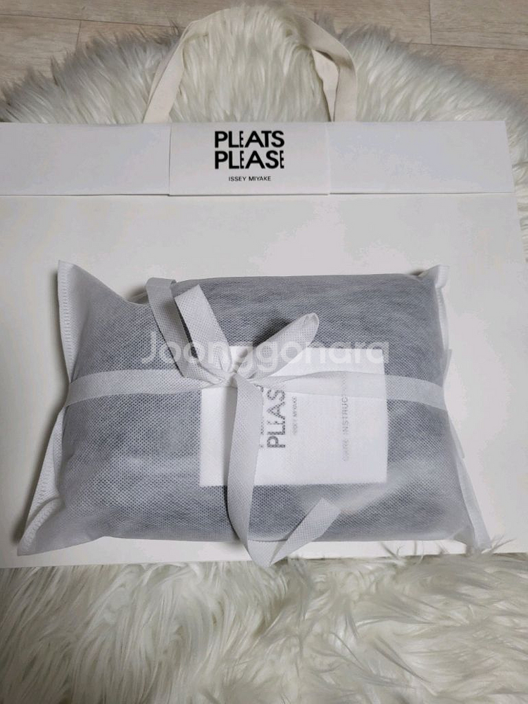 플리츠플리즈 바지 8월 먼슬리 팬츠 챠콜 5사이즈--8