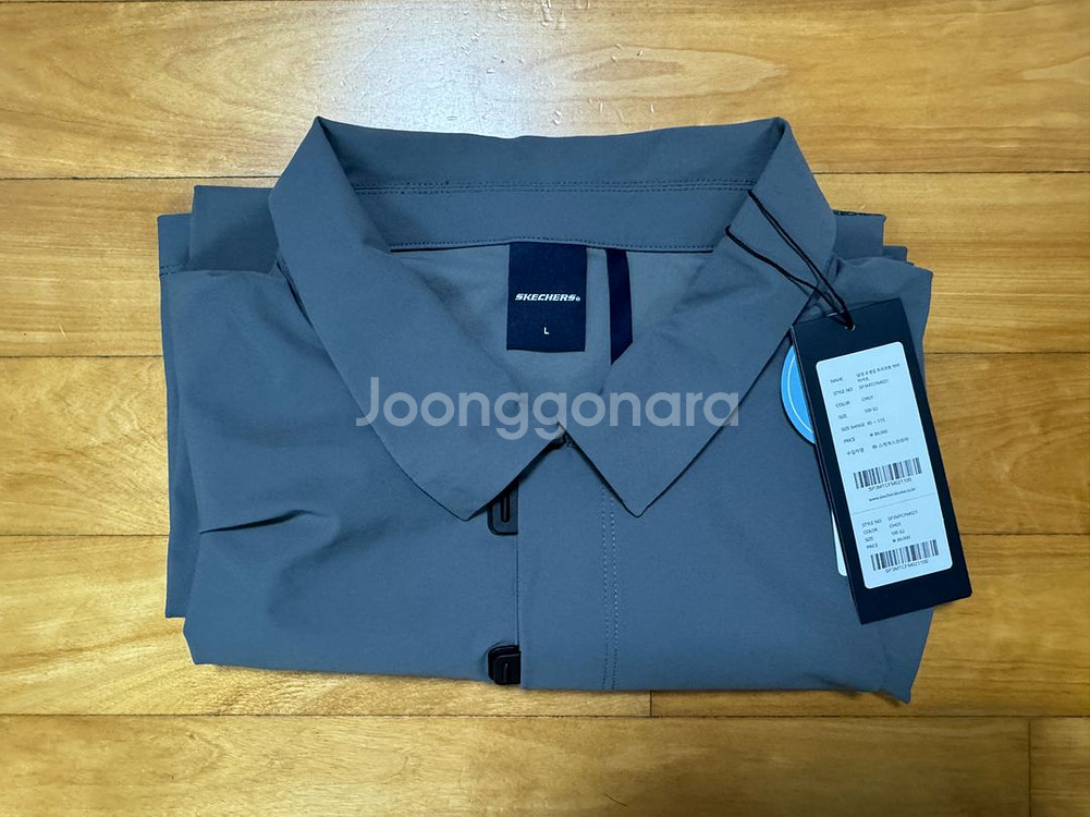 [새상품, L사이즈] 스케쳐스 기능성 카라티--2