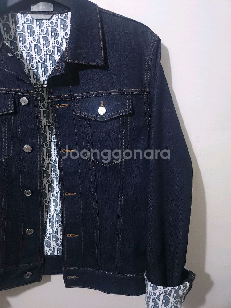 [새상품급] 디올 오블리크 데님 청자켓--3