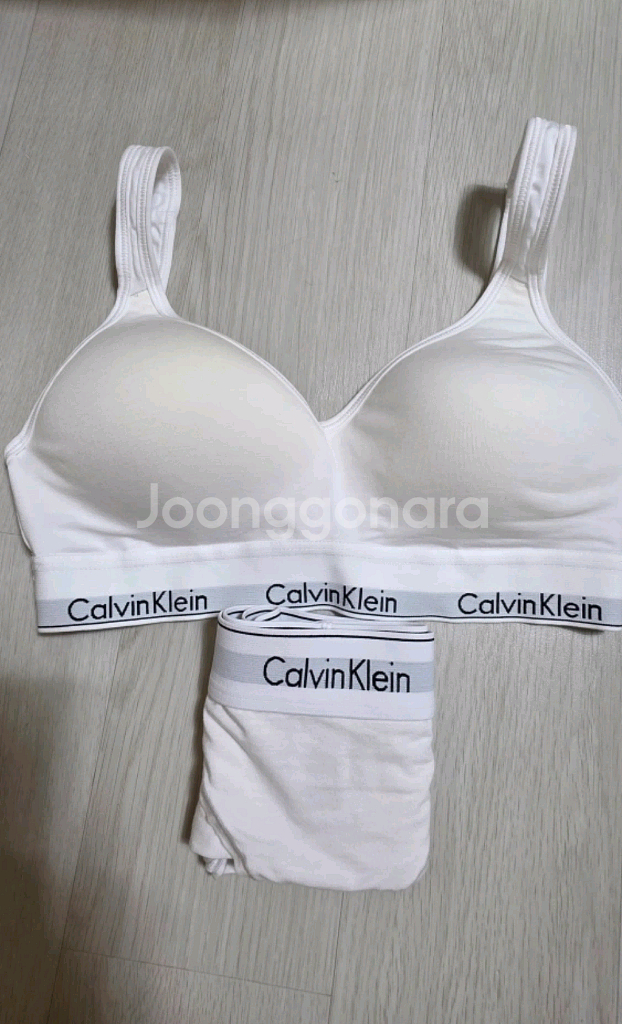CK 캘빈클라인 브라,팬티 셋트--0