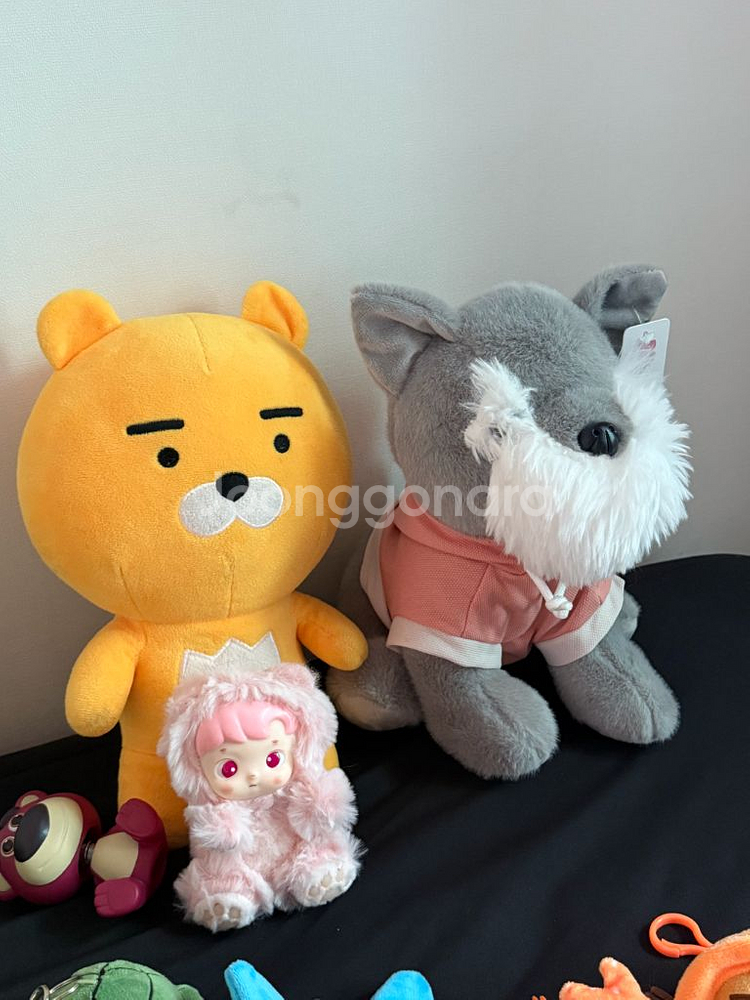라부부 하치푸푸 라이언 춘식이 스누피 원피스 인형--7