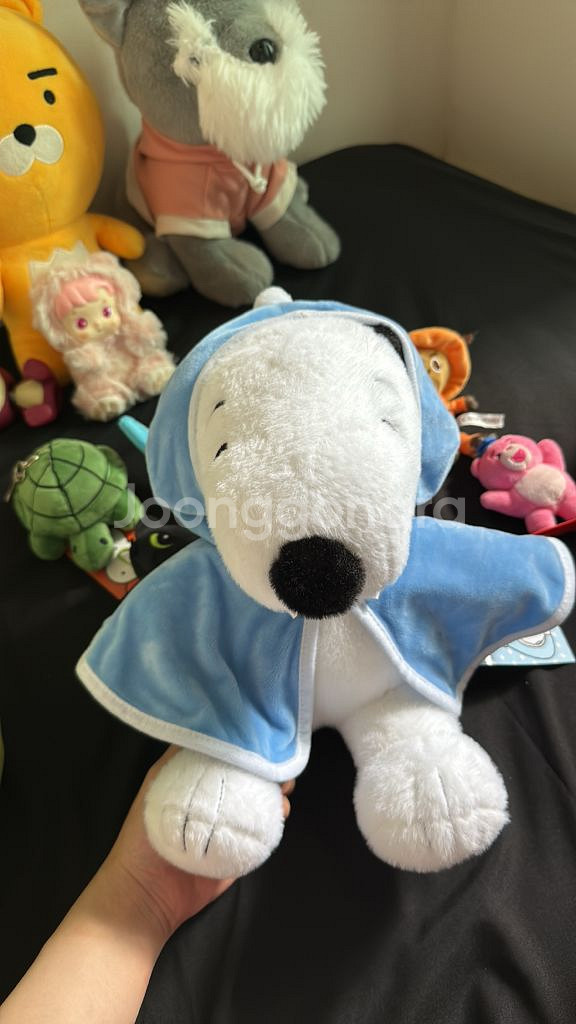 라부부 하치푸푸 라이언 춘식이 스누피 원피스 인형--9