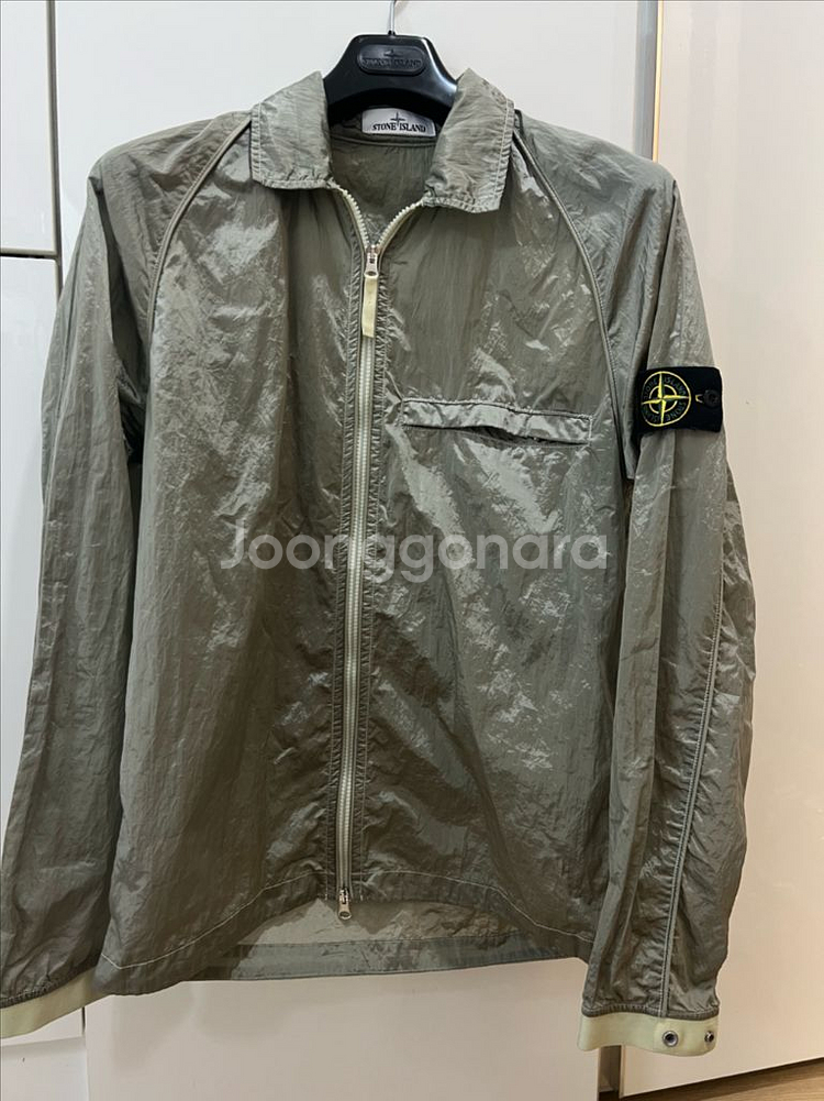 23fw 스톤아일랜드 나일론메탈그린자켓 (새상품급)--0
